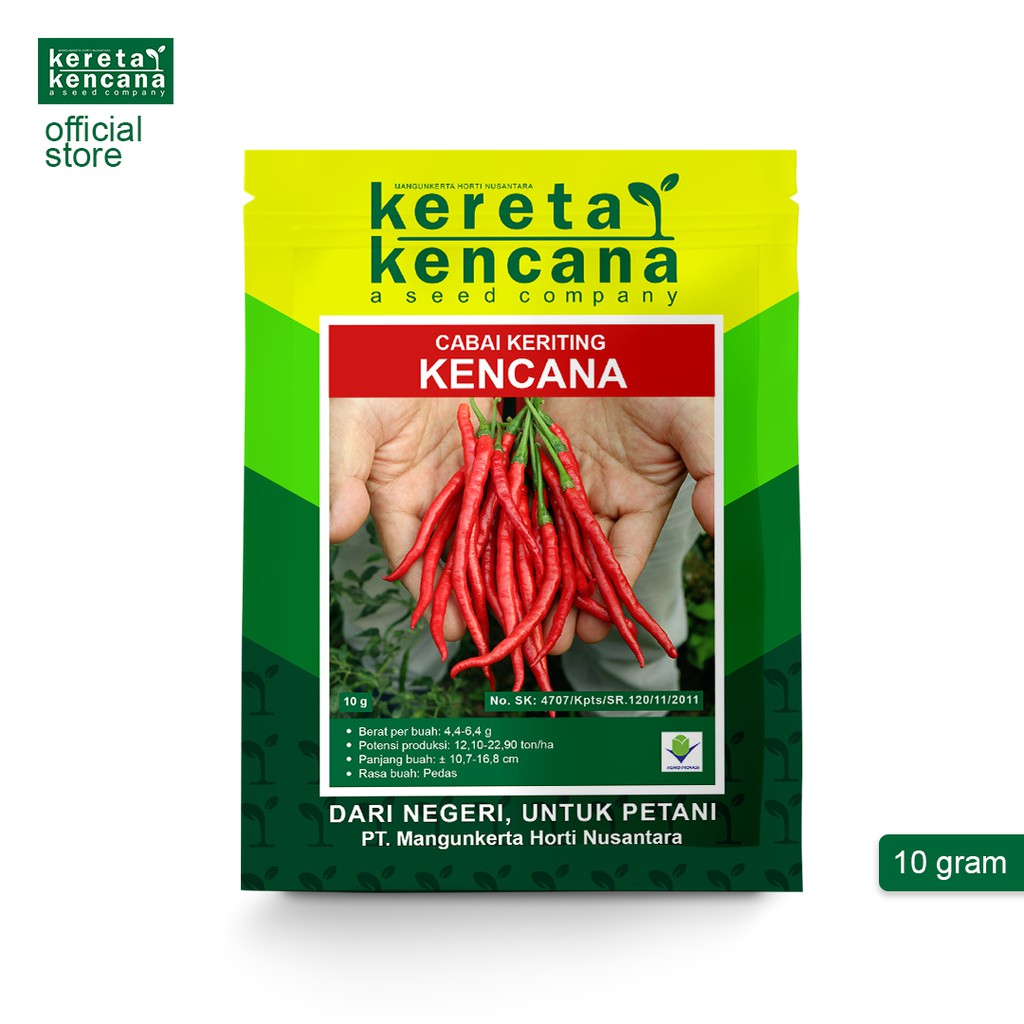 -+2200 Biji Benih Cabai Merah Keriting Kencana | CMK Kencana | CMK Balitsa