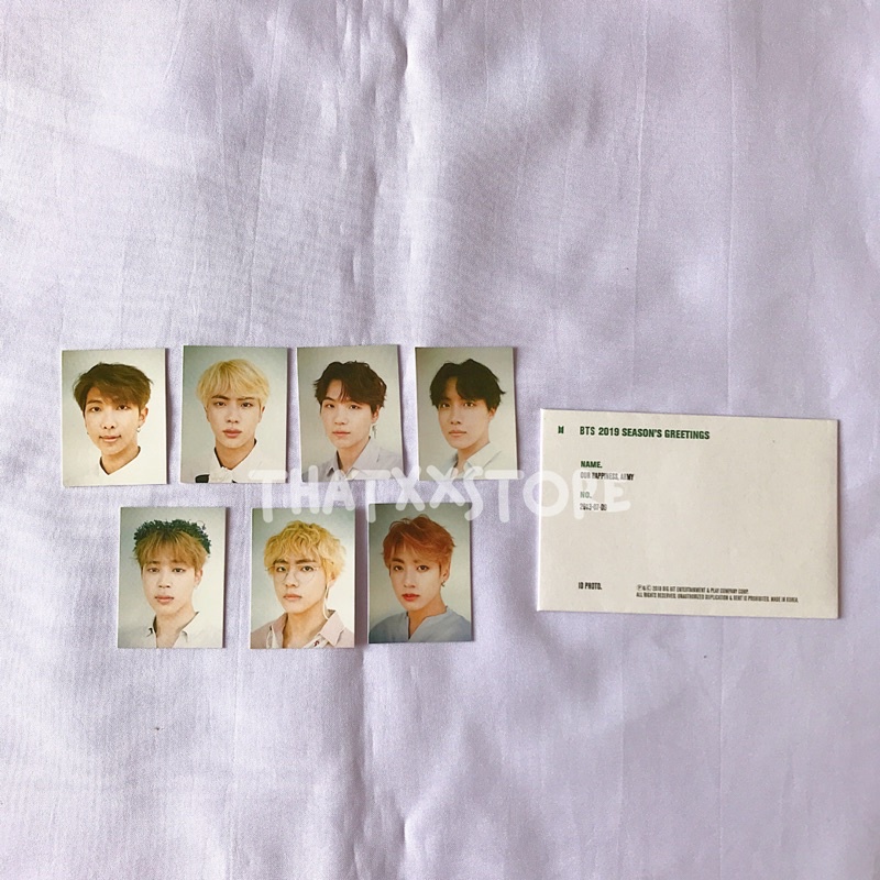 BTS Season Greetings 2019 & 2020 - ID Photo