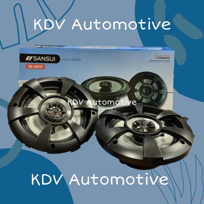 SPEAKER SANSUI 6 INCH SA 1621 2 WAY COAXIAL / SPEAKER MOBIL SANSUI