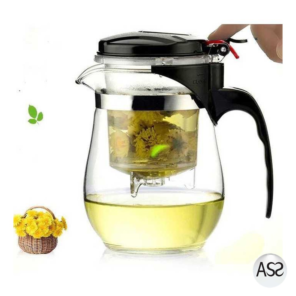 ASS Shop - OneTwoCups Teko Pitcher Teh Chinese Teapot Maker 500ml - TP-757