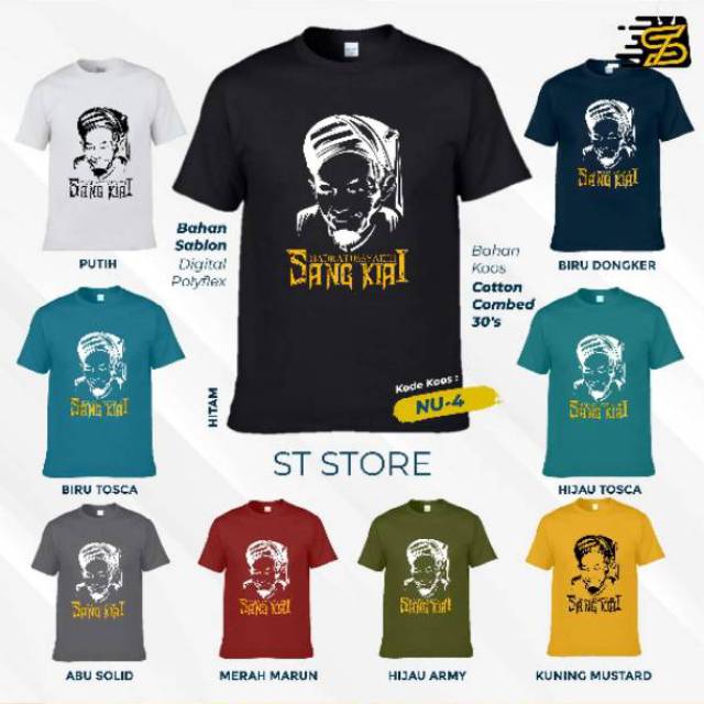 KAOS KH HASYIM ASY'ARI "SANG KIYAI" | BACA DESKRIPSI 
