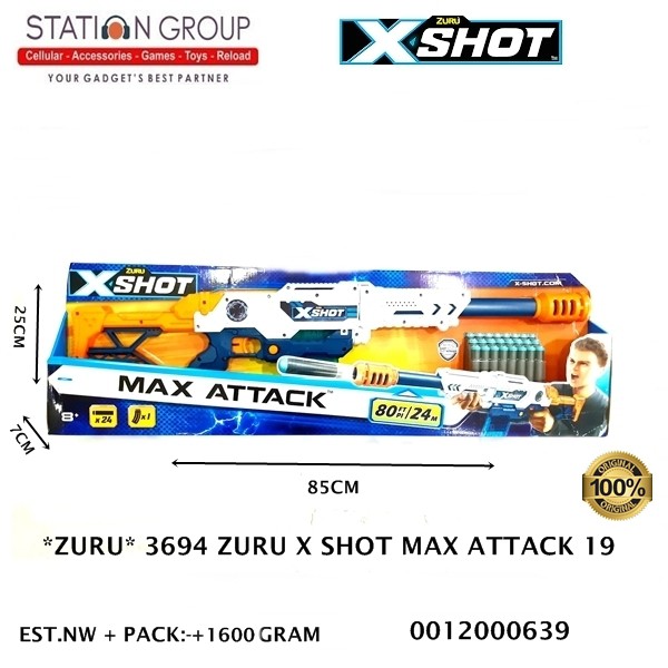 ZURU 3694 ZURU X SHOT MAX ATTACK 19