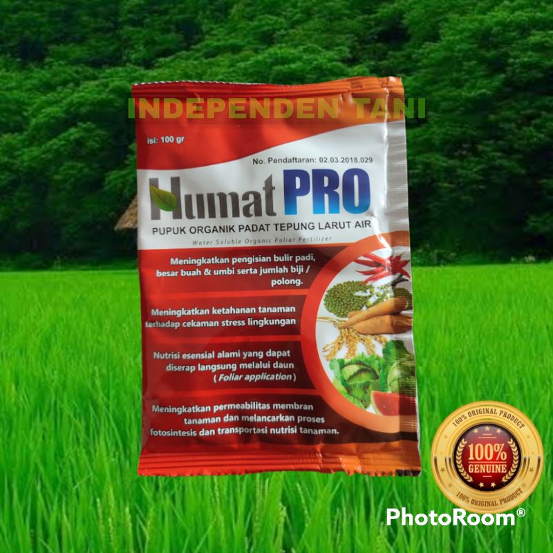 PUPUK ORGANIK - HUMAT PRO ( 100 GRAM )
