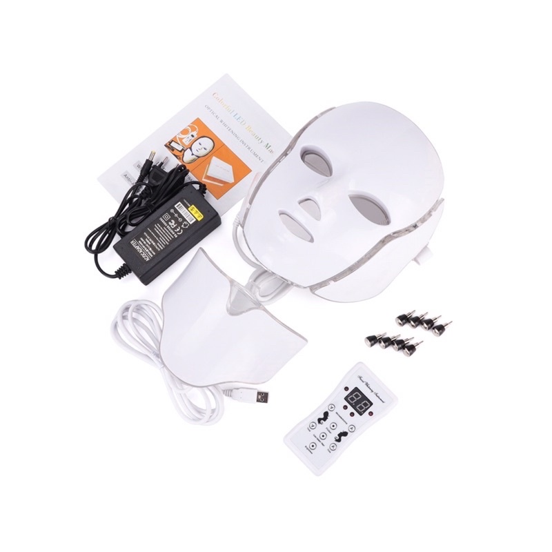 MASKER LED PDT LIGHT 7IN1 LED MASK FACE AND NECK