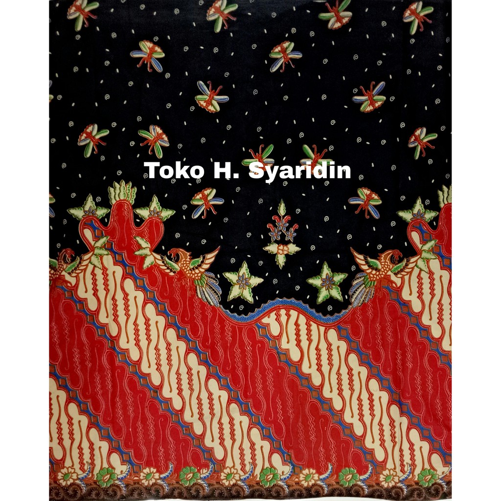 Bahan Batik Colet Parang / Kain Batik Katun Meteran