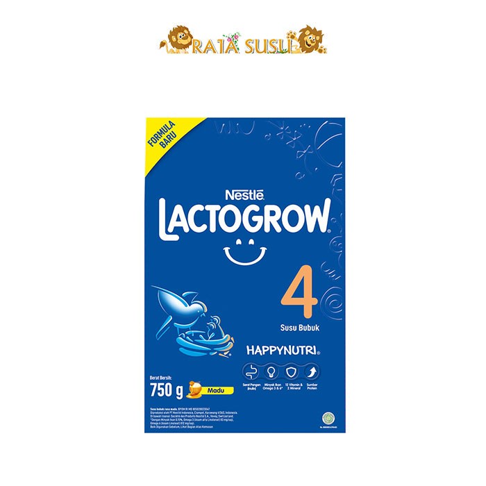 

fe20011vv Lactogrow 4 Madu 750Gr Xa201As