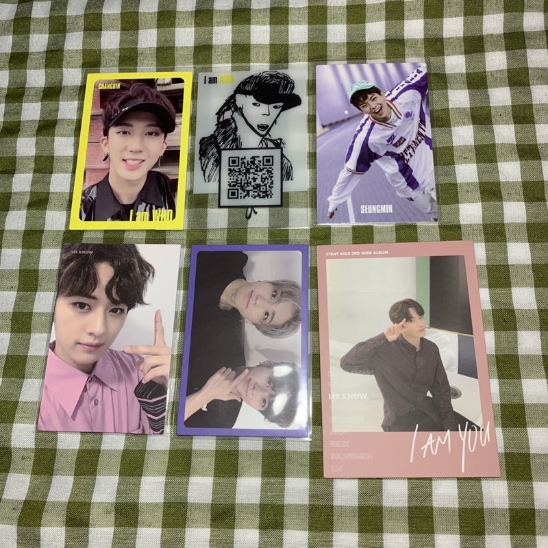 Photocard Stray kids Changbin Seungmin Lee Know unit minsung imy i am you imw i am who pc lino jisun