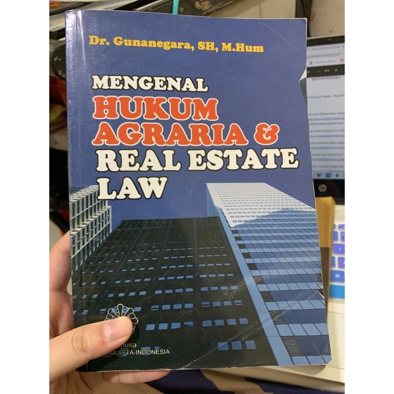 Mengenal Hukum agraria dan real estate law