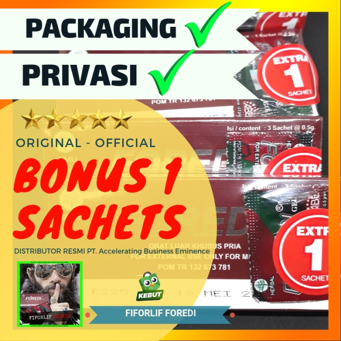 foredi + foredigel + foredi herbal oles pria dewasa + obat-kuat