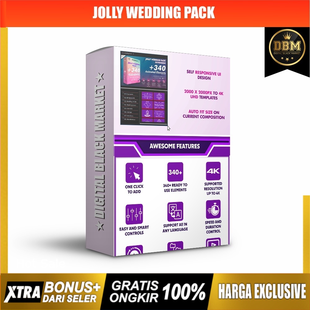 Jolly Wedding Pack - After Effect (Extension)