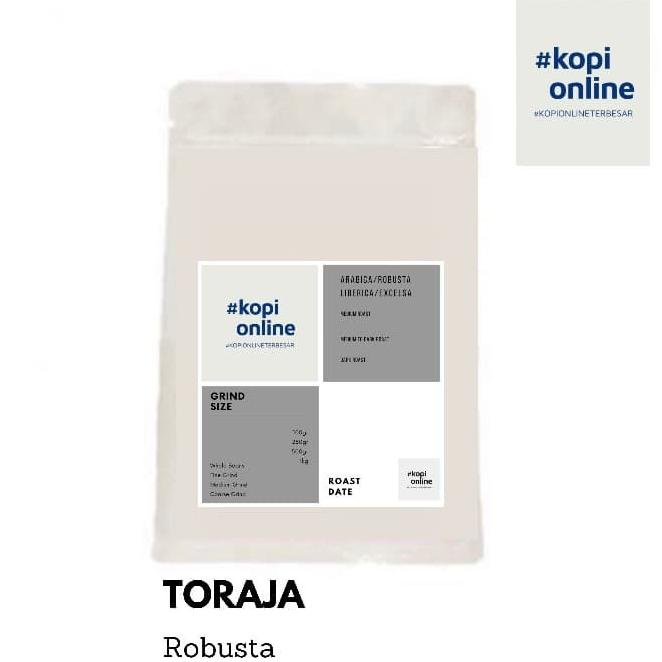 

[COD] ROBUSTA TORAJA KALOSI 500GR BIJI KOPI COFFEE BEAN KOPI GILING BUBUK [COD]