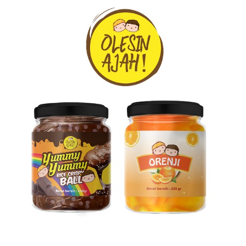 

Promo OlesinAjah Selai Yummy yummy 200Gr + Orenji 200Gr