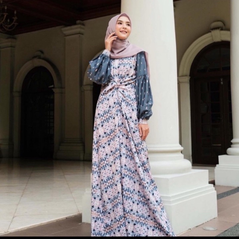 TIE DYE DRESS by VANILLA HIJAB