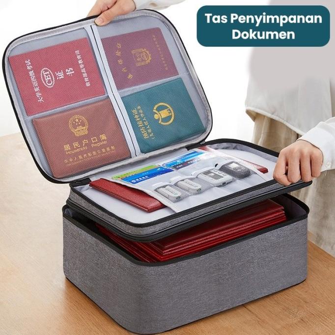 

Office & Stationery | Document Organizer | Tas Dokumen Penyimpanan Berkas Bag Storage Security Lock Hdk307 | Best Seller