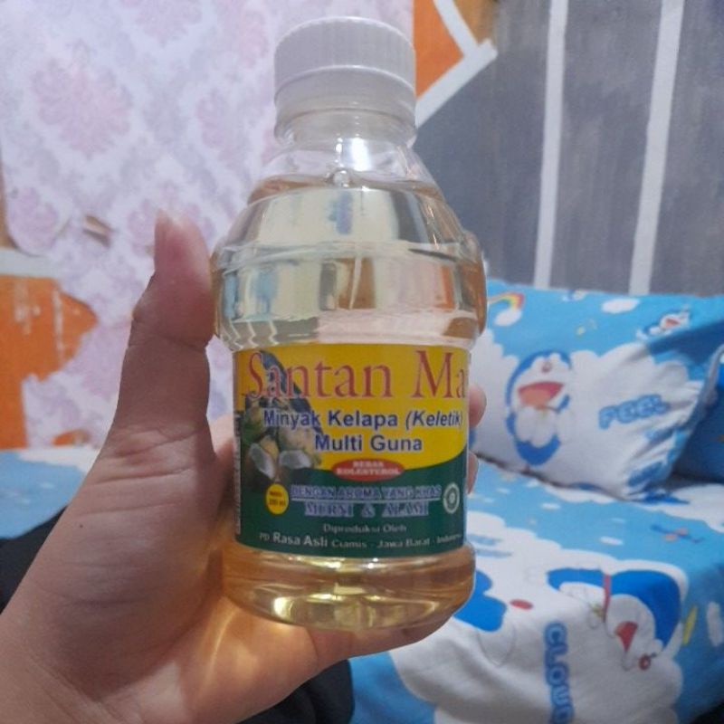 

Minyak Kelapa 100% Murni Merk Santan Mas, Minyak Kelentik Serbaguna |Minyak Kelapa bisa untuk kesehatan rambut