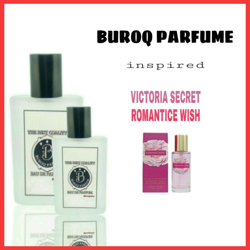 parfum wanita romantic wish romanwish best seller aroma buah seger cewek miyak wangi tahan lama pria suka 20ml -100ml