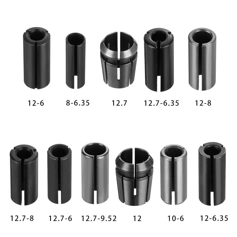 Populer Collet Cone Nut 3612 3612C 3600H Ganti Makita 763803Loyang Sekat -0 12mm 12,7mm