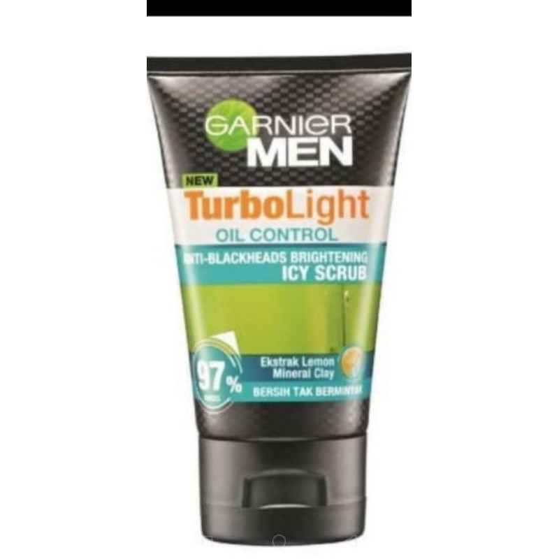 Garnier men 97 Turbo light oil control Icy scrub 100ml