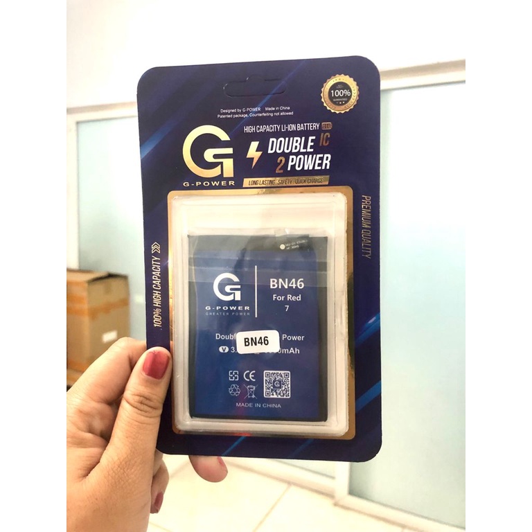 BATERAI BN46 FOR XIAOMI REDMI 7 / XIAOMI REDMI NOTE 8 TERMURAH