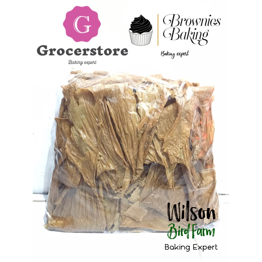 Kulit Kembang Tahu / Thick Bean Curd Sheet / Tiki ASLI MEDAN 1 Kg