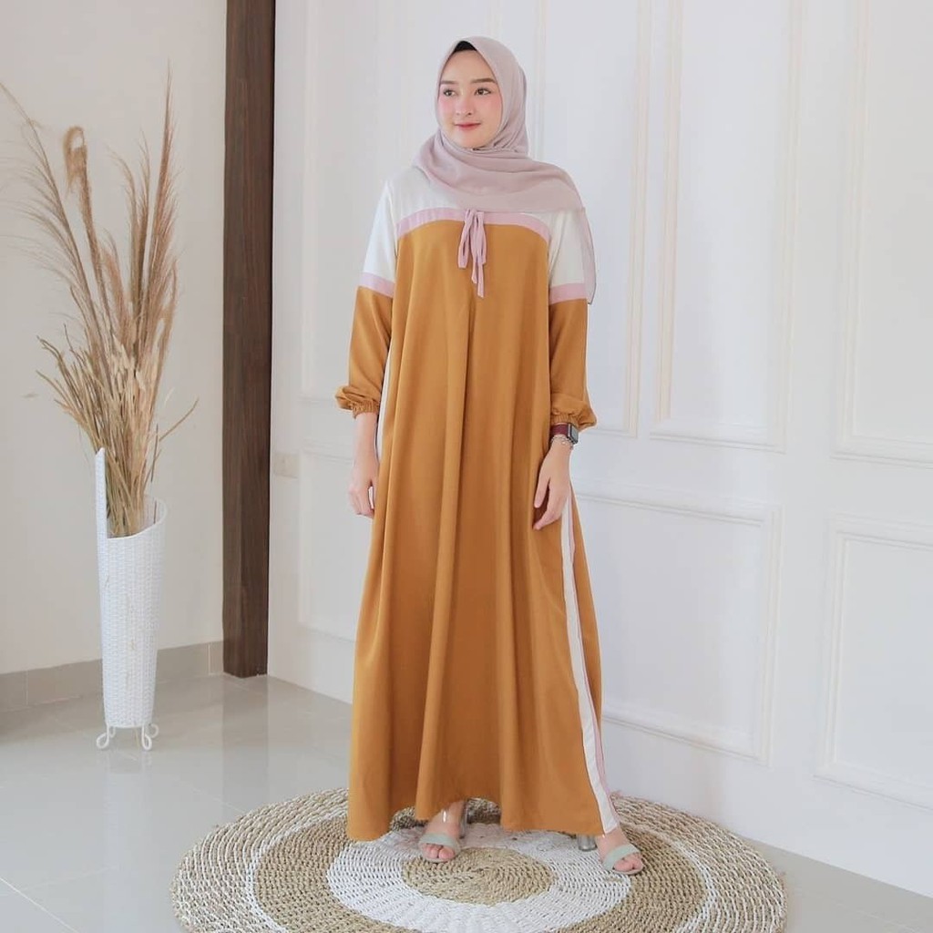 Gamis maena maxi gamis terbaru Tunik tunik wanita gamis remaja baju gamis wanita terbaru 2022 Kaftan
