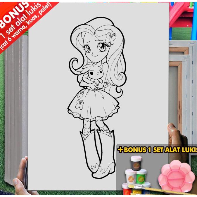 

Kanvas Lukis Anak My Little Pony Equestria Girl 2019 30x40 cm MEL1145