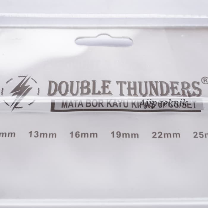 Mata Bor Kayu Kipas 6pcs/set Double Thunder