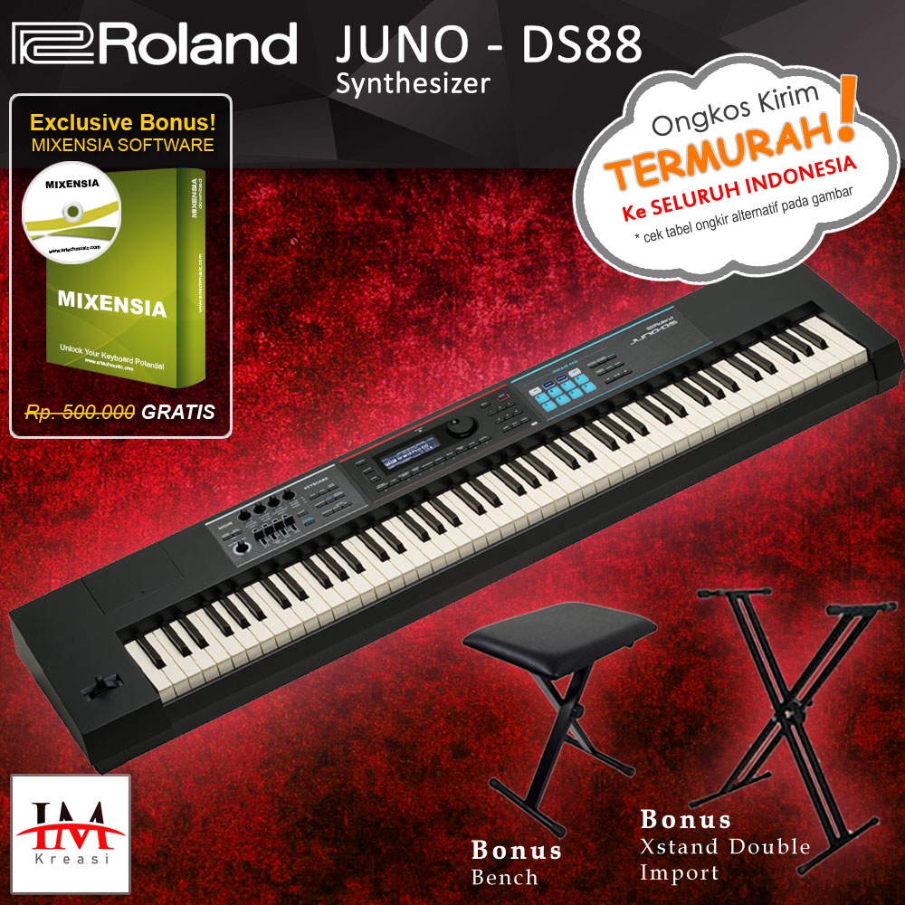 Roland Juno DS88 / DS 88 / JunoDS 88 Synthesizer Digital Piano