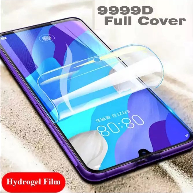 SAMSUNG A03 A03 CORE A80 A70 A50 A50S A30S ANTI GORES HYDROGEL CLEAR DEPAN SCREEN GUARD JELL PELINDUNG LAYAR FULL COVER BUKAN KACA TEMPRED