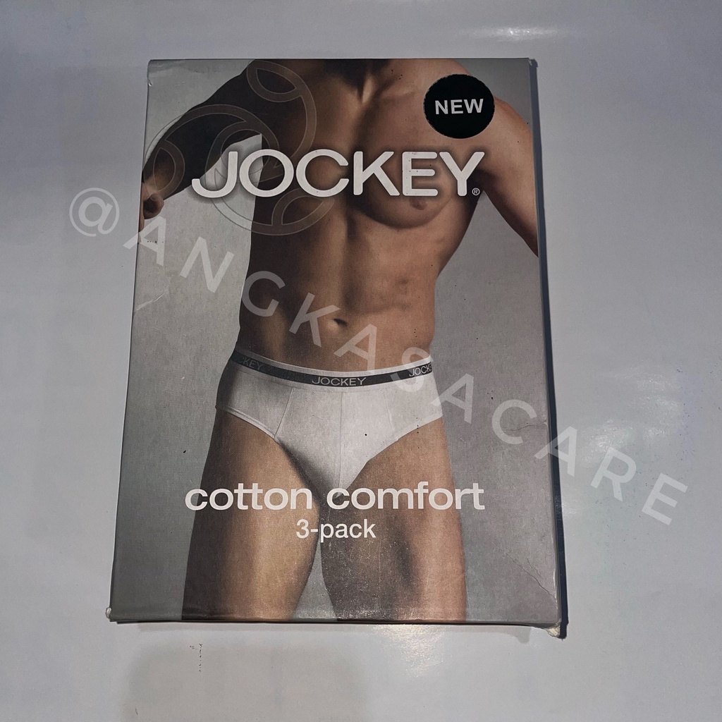 Jockey Cotton Comfort / CELANA DALAM PRIA JOCKEY Cotton Comfort Brief JOCKEY MEN UNDERWEAR / JOCKEY 