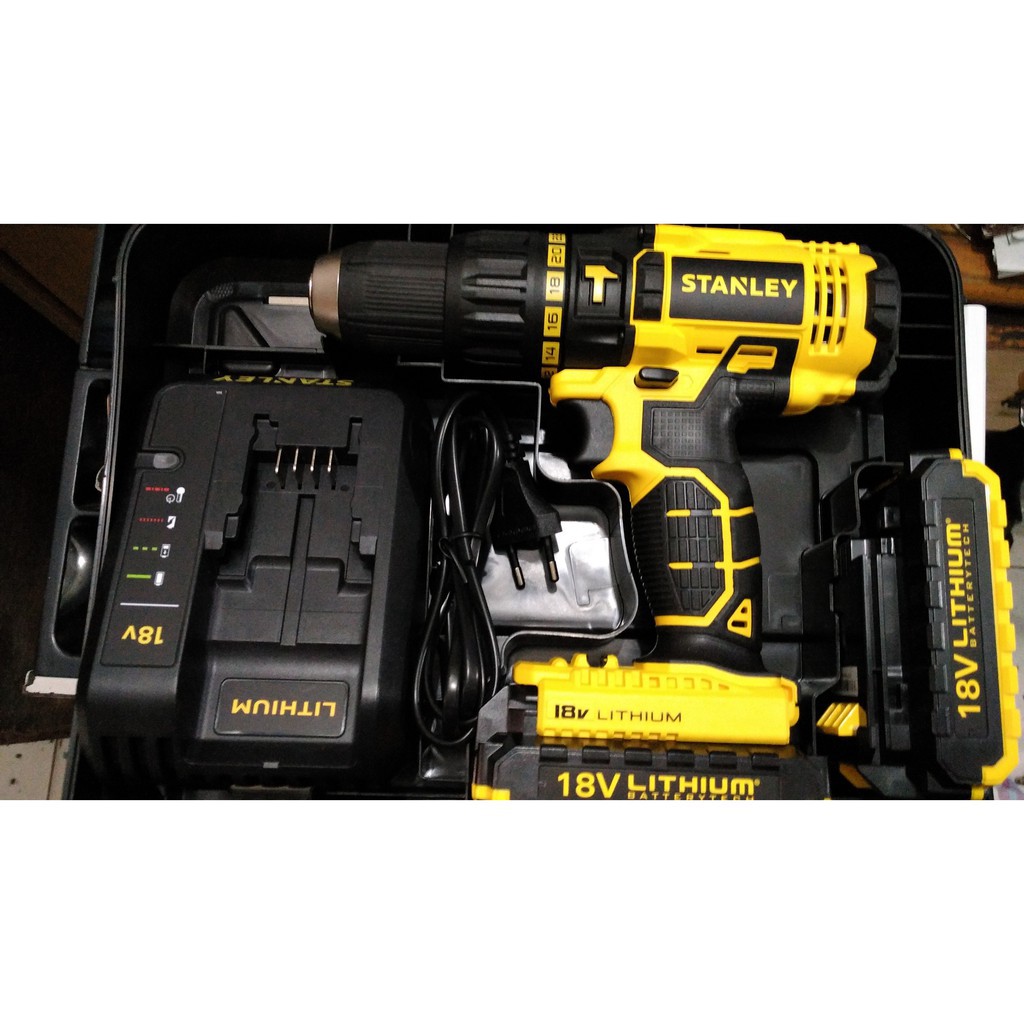 Mesin Bor Tembok STANLEY SCH20C2 18V Hammer Drill