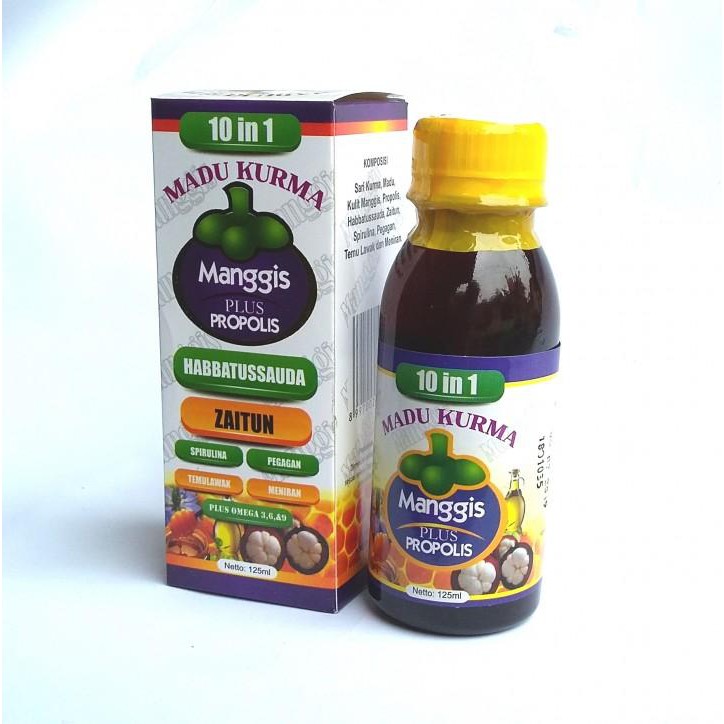 

Madu Kurma Manggis Plus Propolis 10 In 1 - Madu Anak