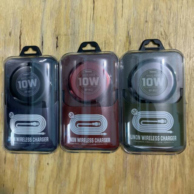 Remax Linon 10W Wireless Charger Qi RP-W11 Original