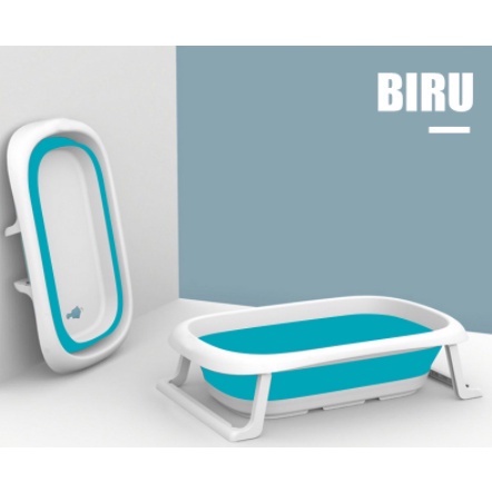 NEW!!!!baby folding bathtub - Bak Mandi Bayi Lipat Portable Bathtub Anak Peralatan Bayi