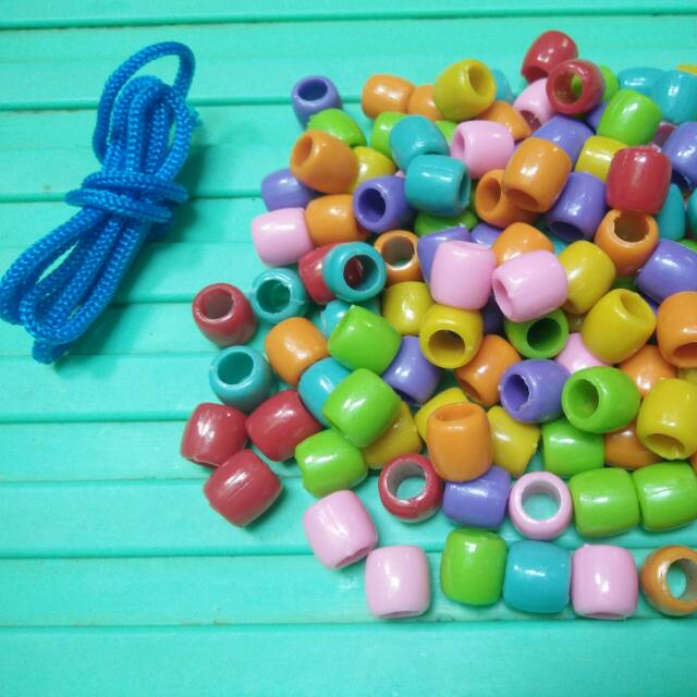 manik tong / meronce manik / manik bulat