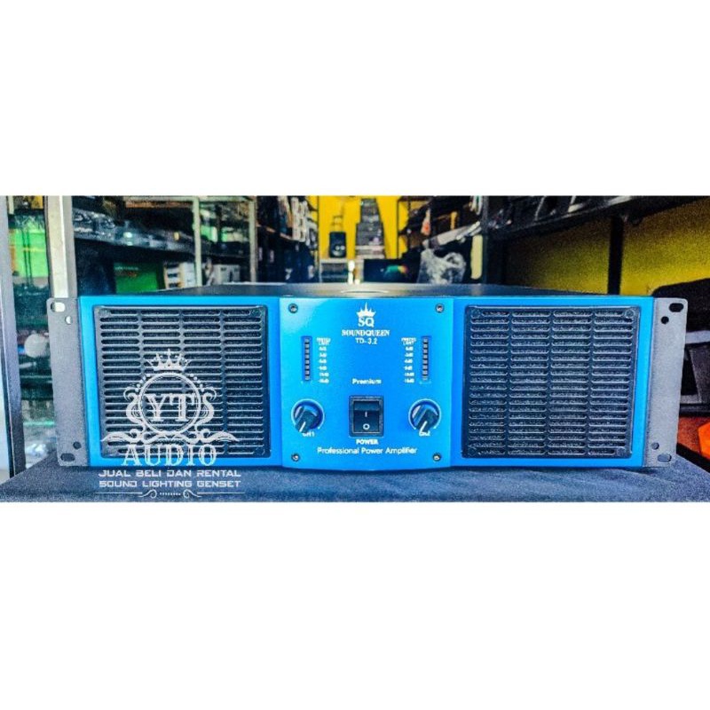 POWER SOUNDQUEEN TD 3.2 Premium Class TD 2X1800WATT ORIGINAL promo