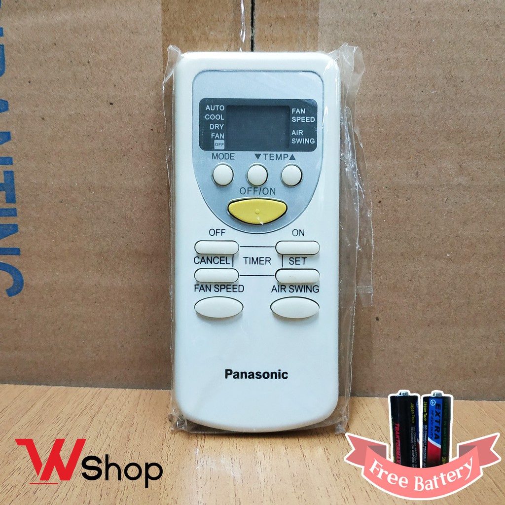 Remot/Remote AC Panasonic - Ori/ORIGINAL - Air Conditioner Remote d