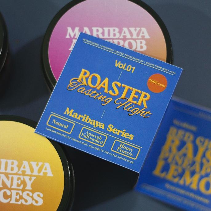 

ROASTER TASTING FLIGHT - Maribaya Series 300gr (BIJI KOPI)