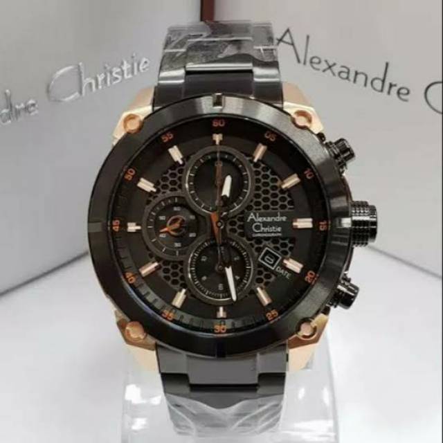 JAM TANGAN PRIA ALEXANDER CHRISTIE 6490-MC