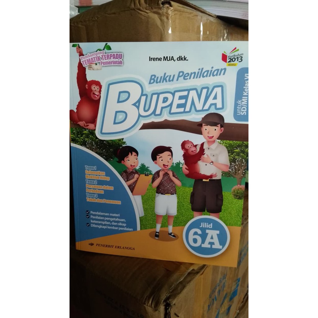 Bupena Buku Penilaian Jilid 6a Untuk Sd Mi Kelas Vi K13n Erlangga Shopee Indonesia