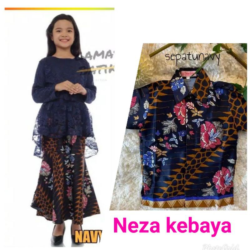 REAL PICT COUPLE KEBAYA ANAK/BATIK ANAK/KEBAYA PESTA ANAK/DRESS PESTA ANAK