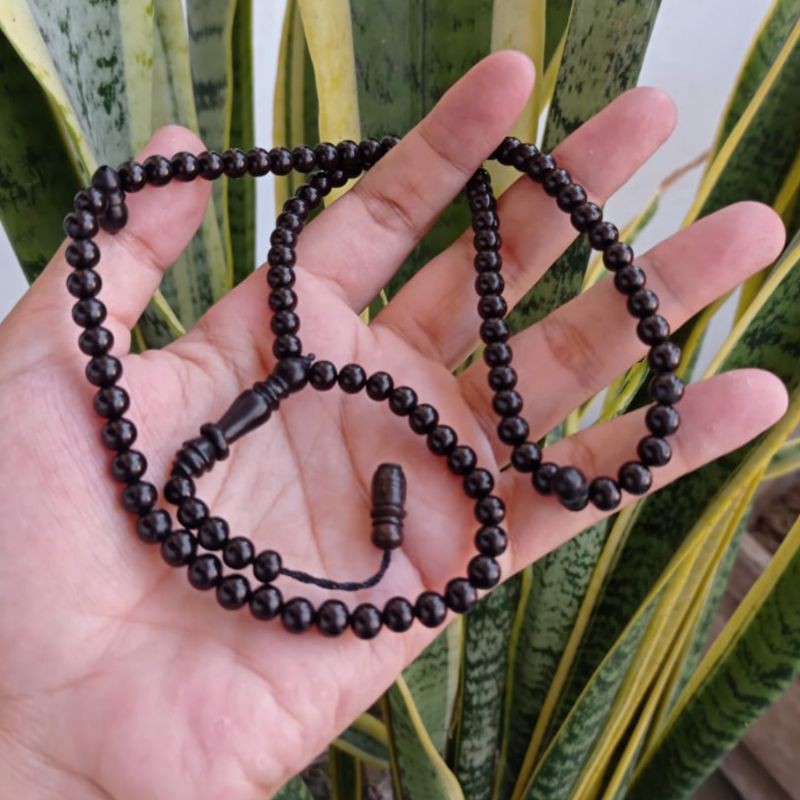 Tasbih 99 bulat kaukah kokka 6mm