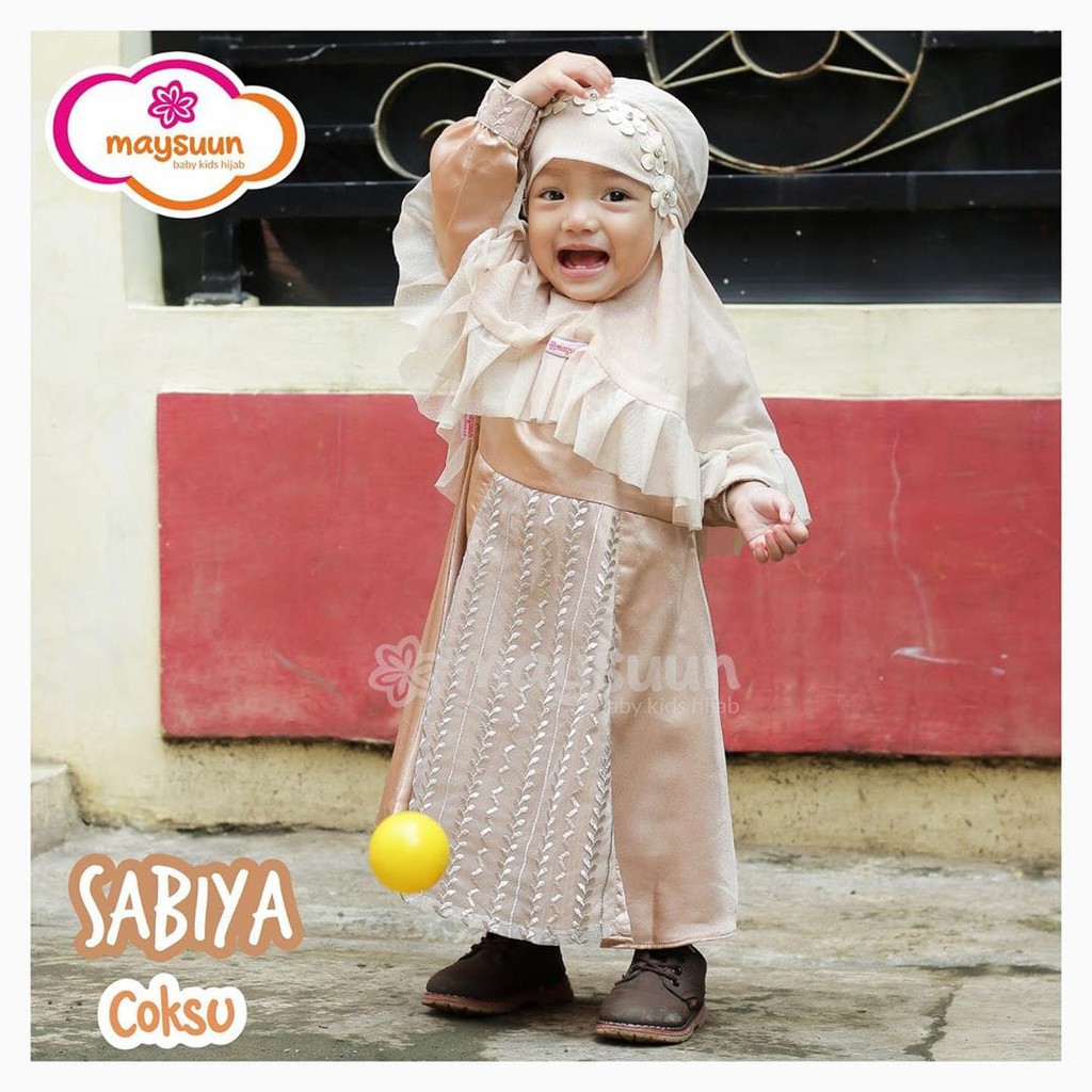 TERBARU Gamis Anak Bordir Bunga Warna Coklat Muda Coksu TERBARU Gamis Anak Bordir Bunga Warna Coklat Muda Coksu