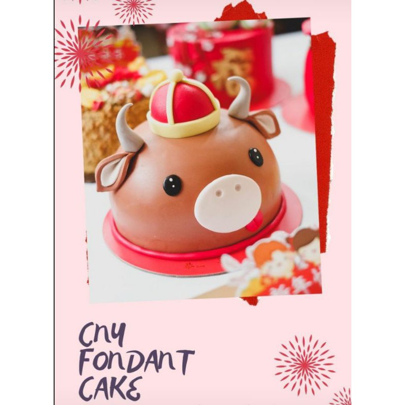 

hampers imlek fondant cake Dome OX