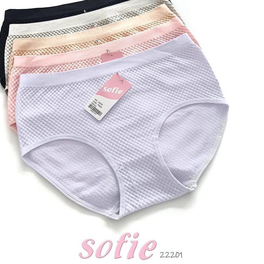 ♛TERBARU♛ CELANA DALAM WANITA CD CEWEK JUMBO FREESIZE FIT TO XXL, CD RAJUT BABAT SOFIE 22201 .,.,.,.