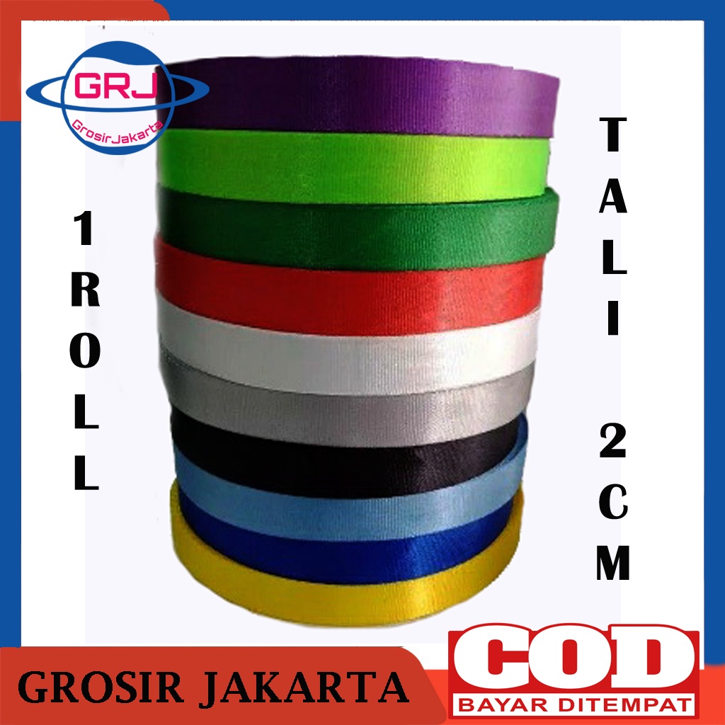 

PROMO!!! Tali Id Card / Lanyard nylon / Id Card Nylon 2 cm Per Roll