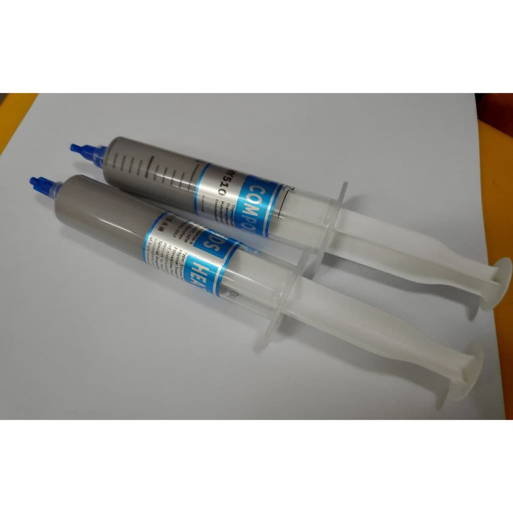 Thermal Paste Pasta Suntik Inject SILVER Good Quality Silicon Compound Grease