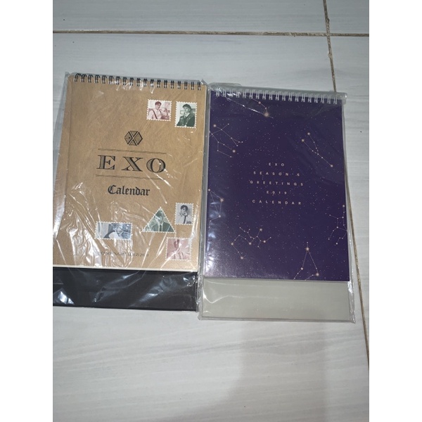 calendar exo season greeting 2019 // calendar exo season greeting 2020