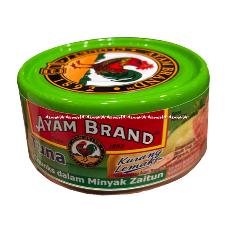 Ayam Brand Tuna Chunks Dalam Minyak Zaitun Kurang Lemak