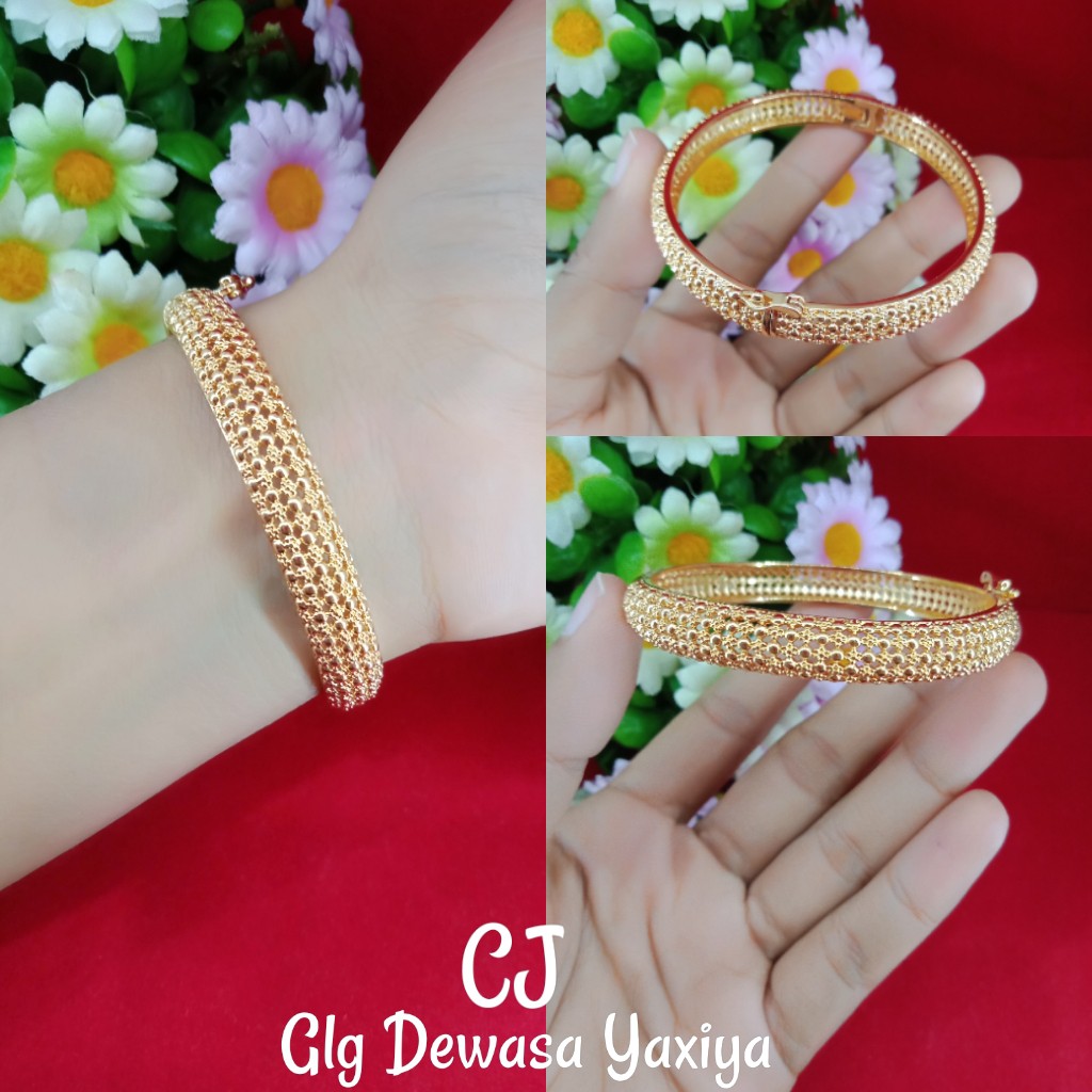 Gelang Dubai India Lapis Mas 24k